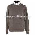 15JW0324 leichte Crewneck Männer einfarbig Pullover Pullover